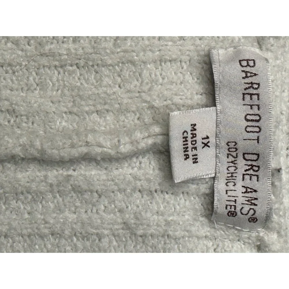 Barefoot Dreams Cozy Chic Lite Ribbed Design White‎ 1X Shrug